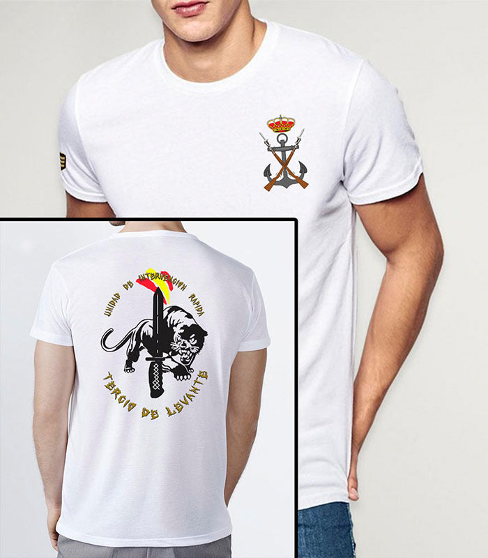 Camiseta Unidad de Intervención Rápida Tércio de Levante.