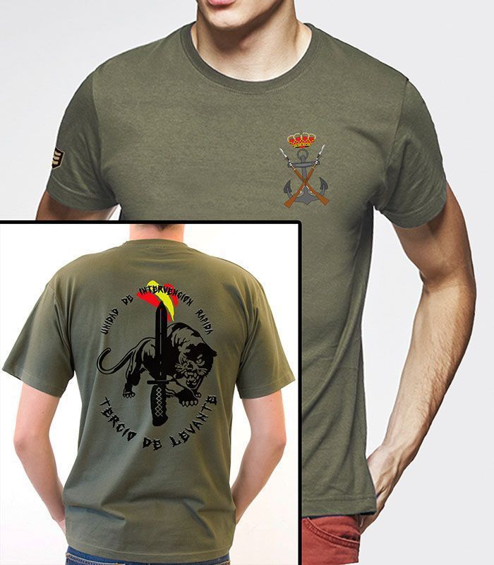 Camiseta Unidad de Intervención Rápida Tércio de Levante.