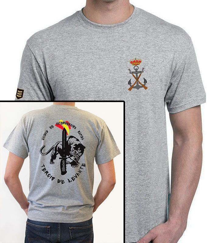 Camiseta Unidad de Intervención Rápida Tércio de Levante.