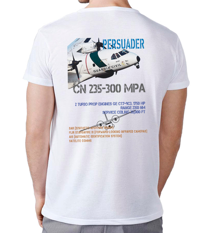 Camiseta militar CN235 GRUPAV Guardia Civil
