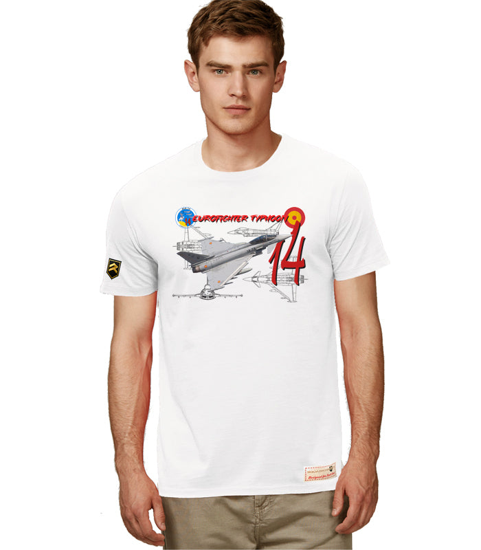 Camiseta militar Ejército del Aire Eurofighter Ala 14
