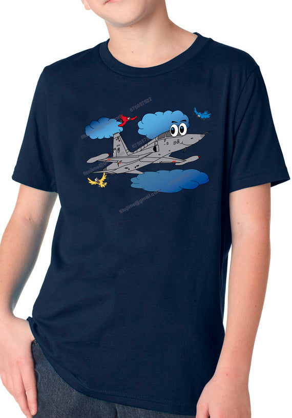 Camiseta militar Infantil Ala 23 F5-M