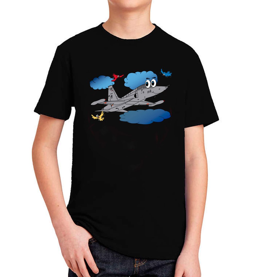 Camiseta militar Infantil Ala 23 F5-M