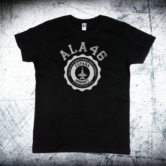Camiseta ALA 46 Medallón blanco