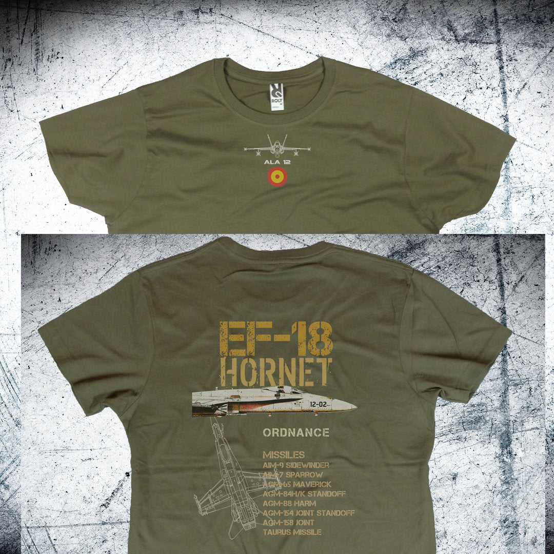 Camiseta Ala 12 Diseño Trasera Ordnance