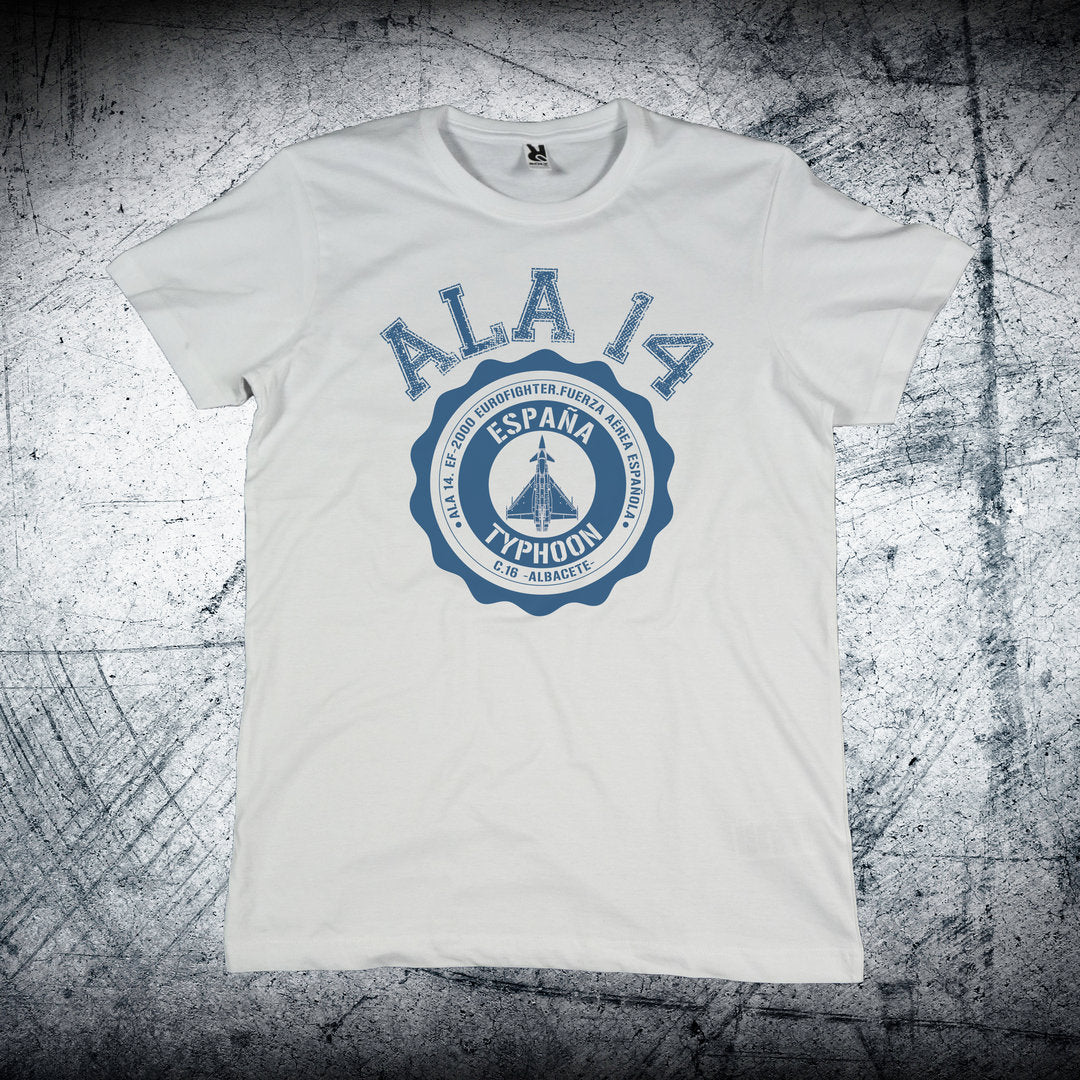 T-shirt Wing 14 Blue Medallion