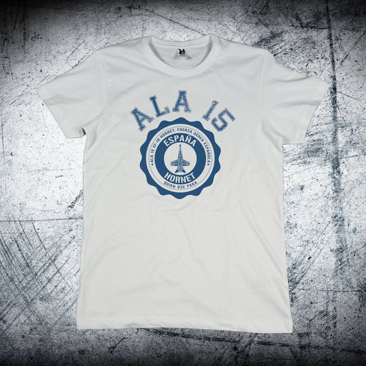 Camiseta Ala 15 Medallón azul