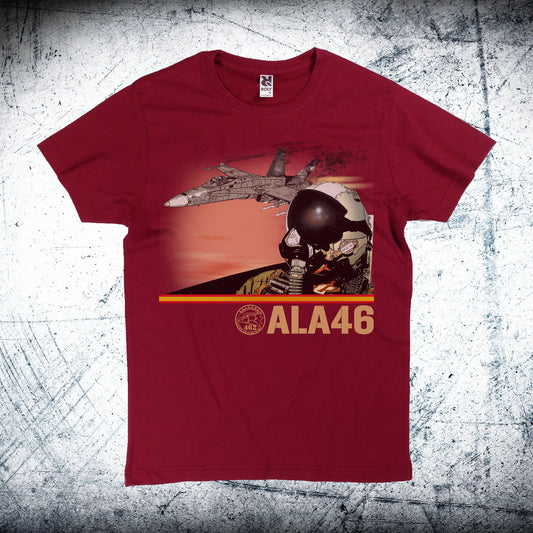 Camiseta Ala 46 Casco Piloto