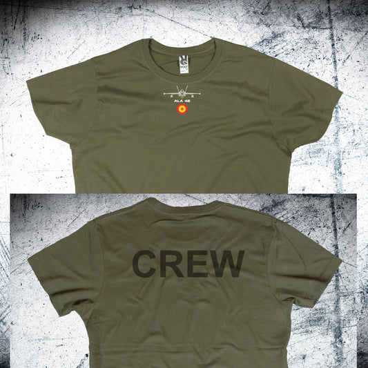 Camiseta Ala 46 Diseño Trasera CREW