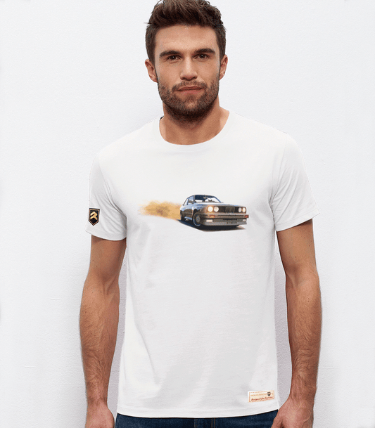 Camiseta BMW M3 Smoking - Diseño deportivo automóvil drift racing