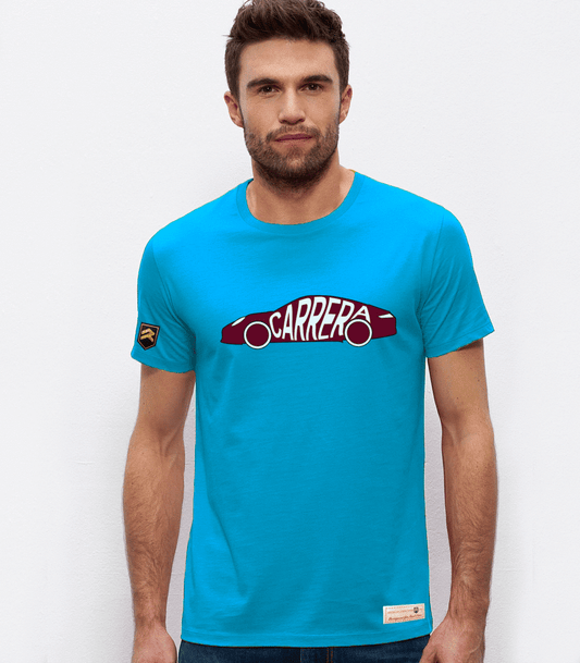 Camiseta Porsche Carrera Silhouette - Diseño deportivo automóvil clásico racing