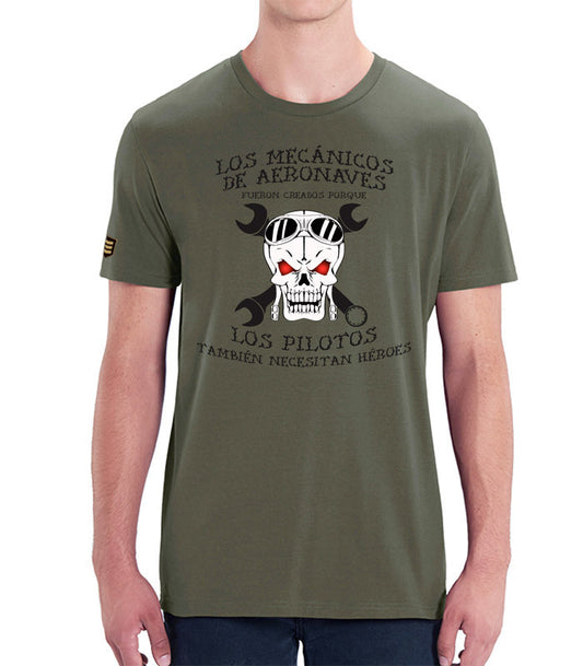 Camiseta Mecánicos de Aeronaves