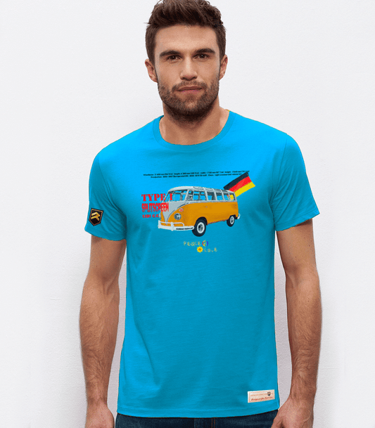 Camiseta VW Van Volkswagen - Diseño furgoneta clásica vintage Combi