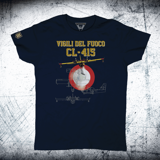 Camiseta ROUNDEL CL-415 VIGILI DEL FUOCO