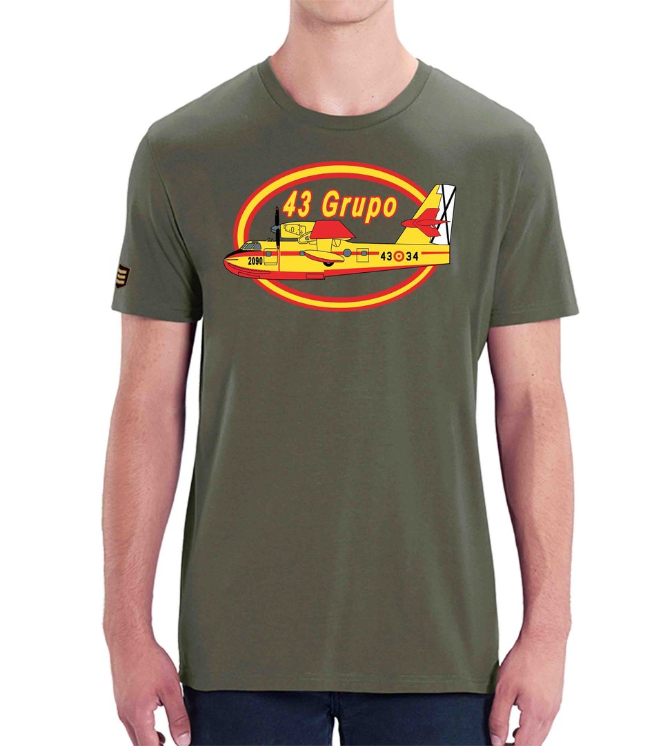 Camiseta militar 43 Grupo Corsarios del Aire