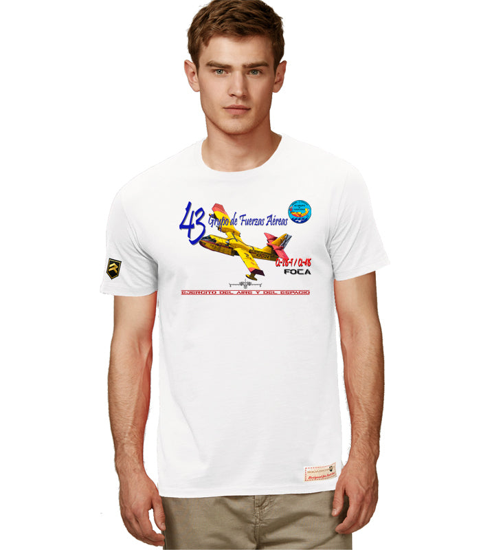 Camiseta militar Ejército del Aire Foca 43 Grupo