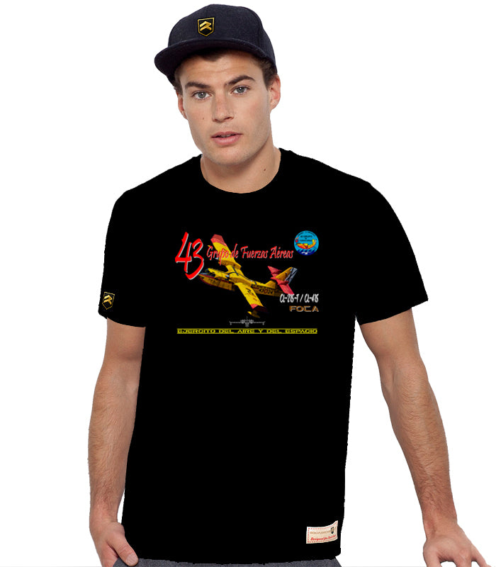 Camiseta militar Ejército del Aire Foca 43 Grupo