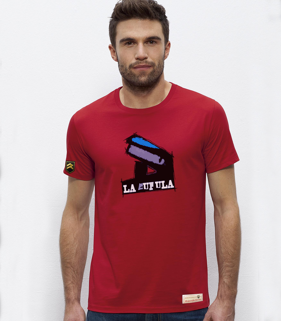 Camiseta premium Cúpula roja - Diseño cabina aviación militar Colección COLO
