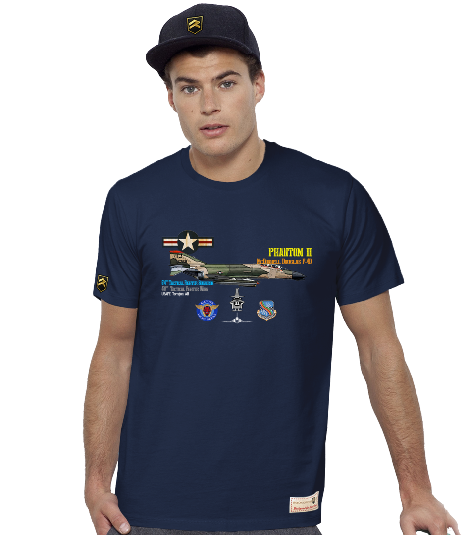 Camiseta performance Phantom II. B.A. Torrejón 614 SQD