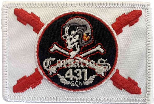 Parche bordado Corsarios 43 grupo con velcro