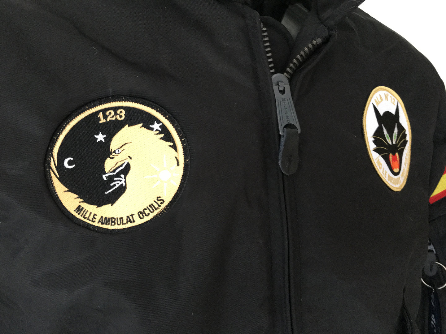 Cazadora de Piloto RF-4C Phantom ALA 12 CWU negra