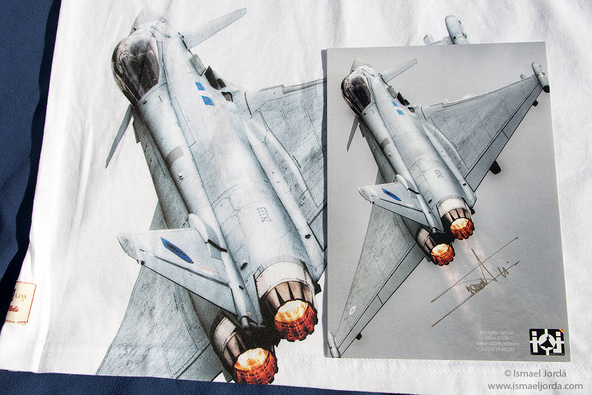 Camiseta PREMIUM EUROFIGHTER Ed. Limitada Ismael Jordá.