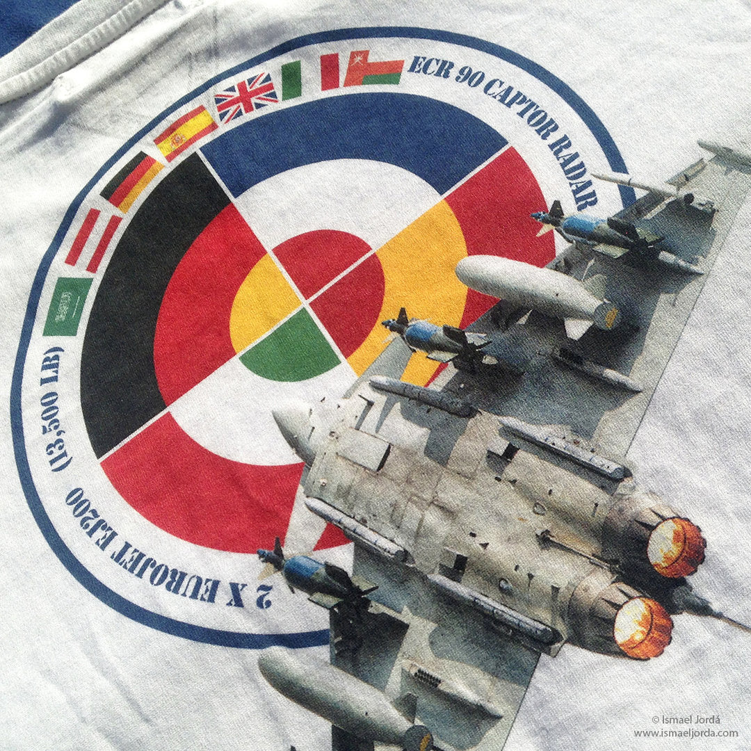 Camiseta PREMIUM EUROFIGHTER Ed. Limitada Ismael Jordá.