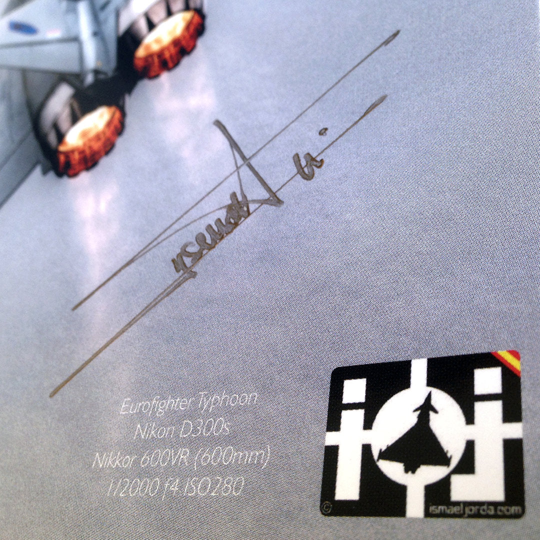 Camiseta PREMIUM EUROFIGHTER Ed. Limitada Ismael Jordá.