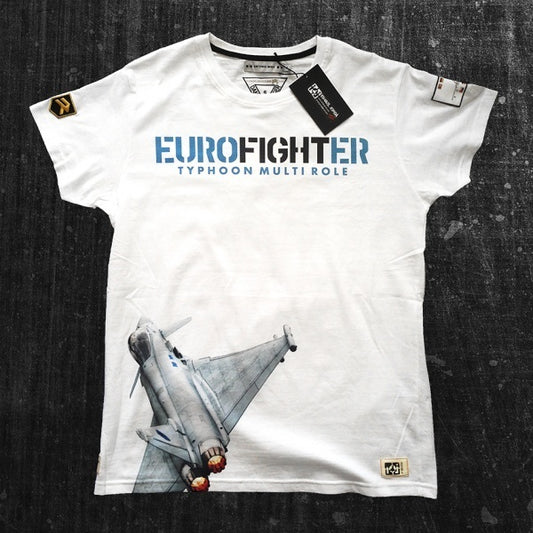 Camiseta Eurofighter Premium edición limitada Ismael Jordá - Diseño exclusivo aviación militar