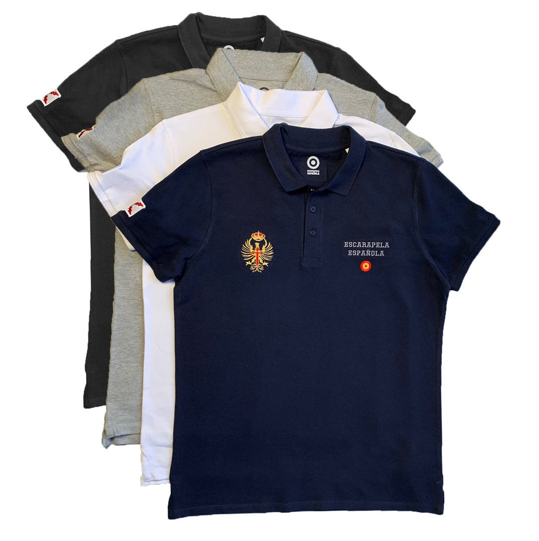 Outlet Polo M azul marino Escarapela Española Tierra