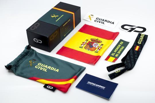 Gafas de sol polarizadas negras Unidad Guardia Civil