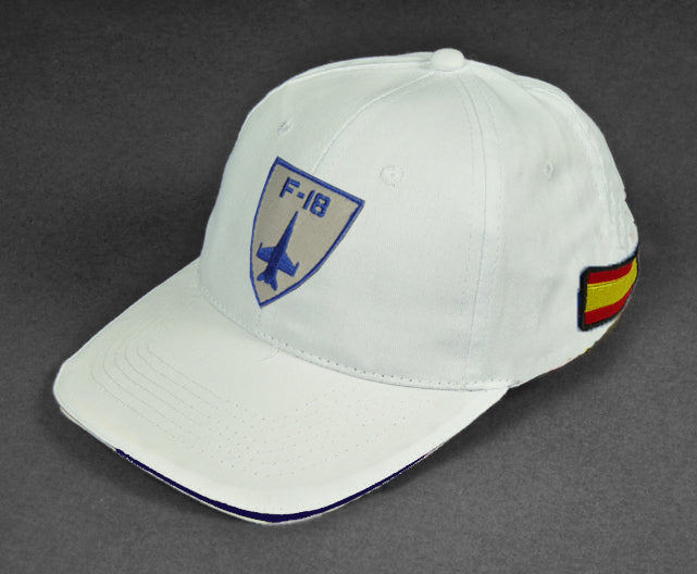 Gorra F-18 Hornet etiqueta Squadronsrus - diseño exclusivo aviación militar