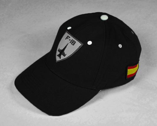 Gorra F-18 Hornet bandera España Ejército del Aire - aviación militar española premium