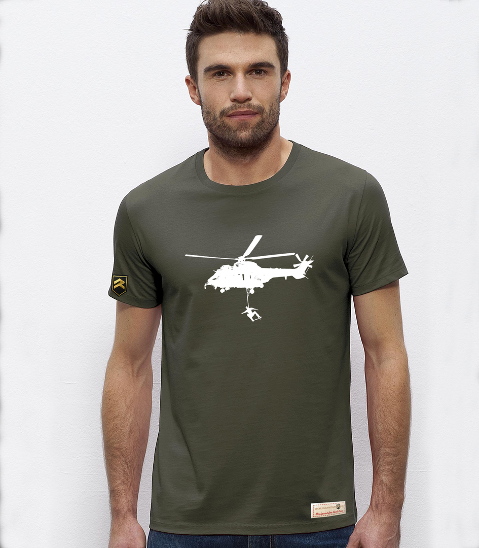 Camiseta Premium HELICOPTER SKATE Colección Colo