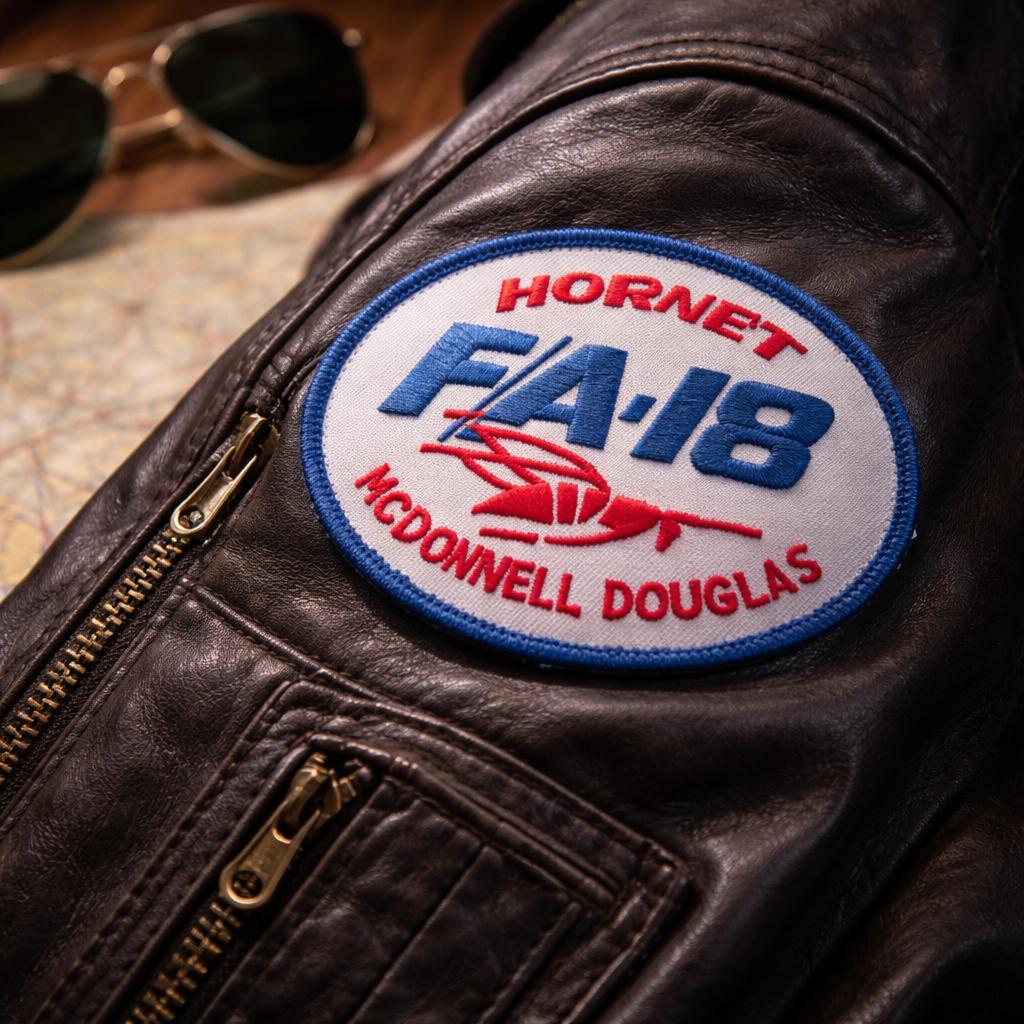 Parche MCDONNELL DOUGLAS F/A-18 con velcro
