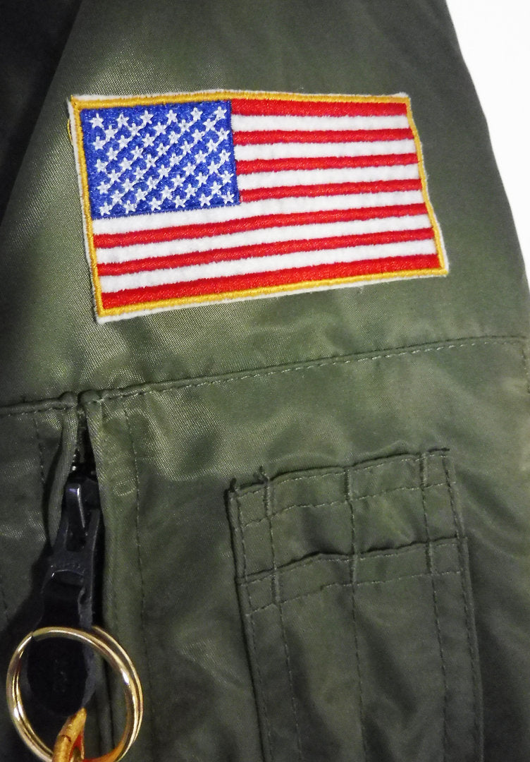 CAZADORA DE PILOTO F-15 STRIKE EAGLE CWU Verde Oliva
