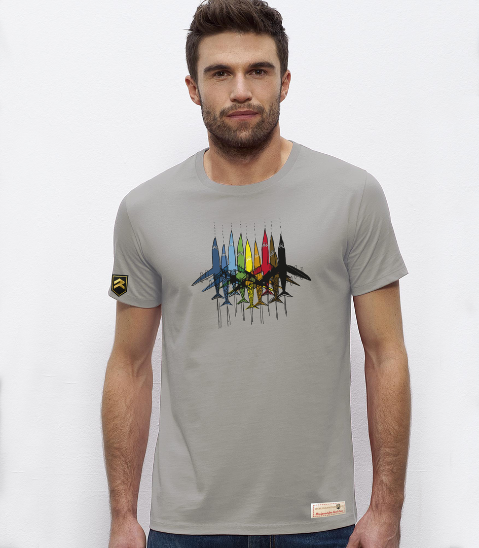 CAMISETA PREMIUM SHARK PLANES Colección Colo