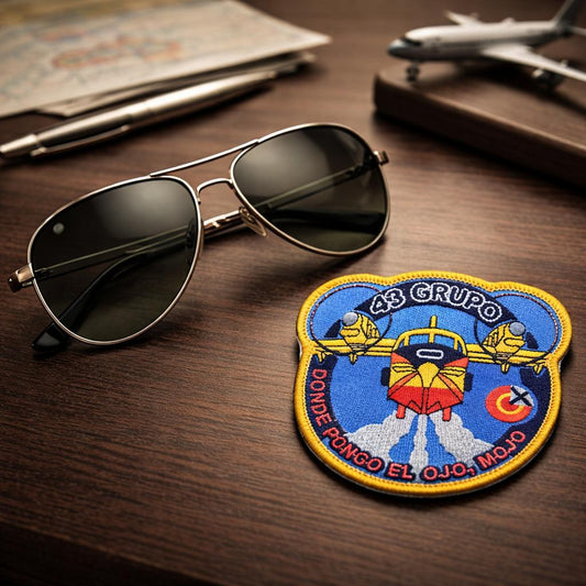 Parche 43 Grupo "Dónde pongo el ojo, Mojo" Con velcro *