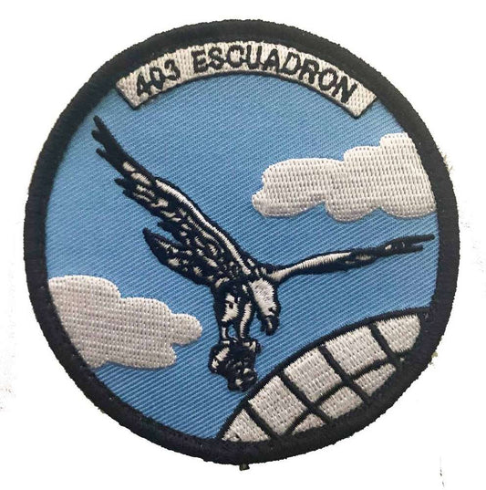 Parche bordado CECAF 403 Escuadrón con velcro