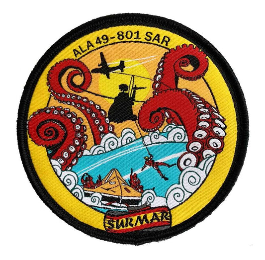 Parche bordado SURMAR día 801 Escuadrón