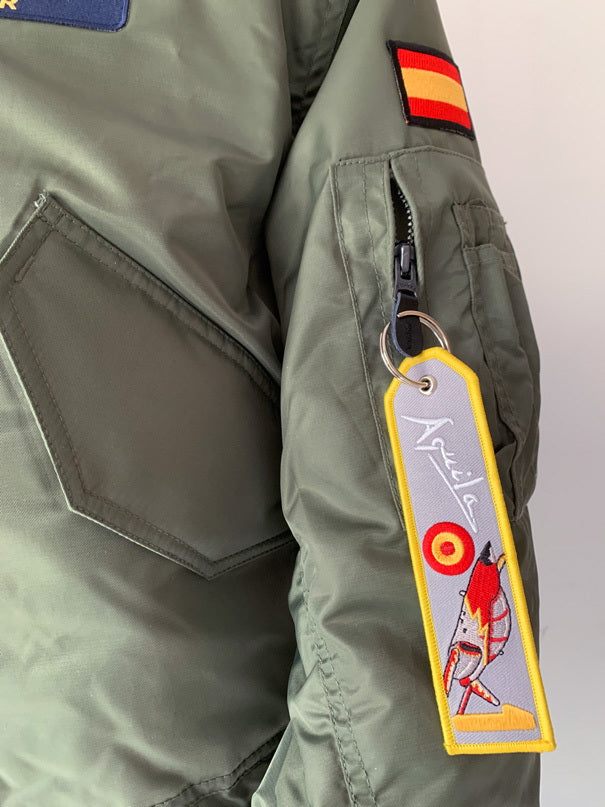 Cazadora de Piloto Patrulla Águila Lider CWU verde oliva