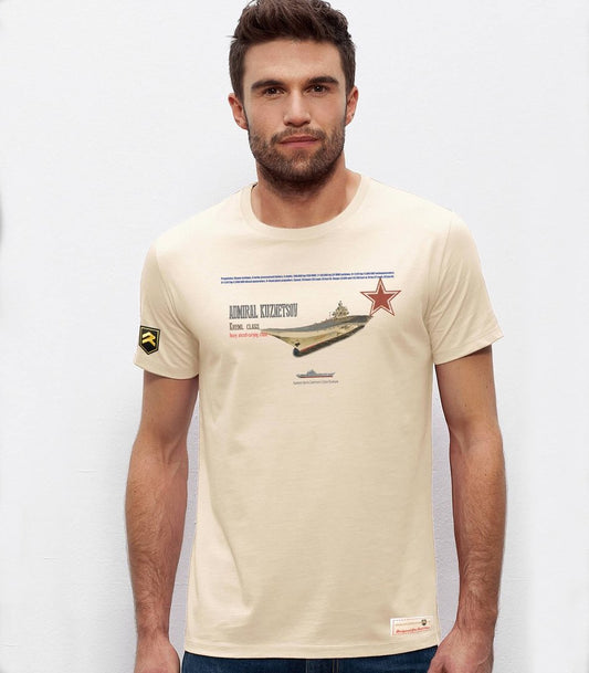 Camiseta militar Portaaviones Russian  Admiral Kuznetsov