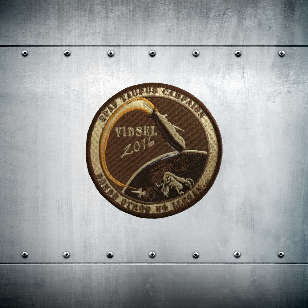 Parche misil TAURUS VIDSEL 2016 con velcro árido