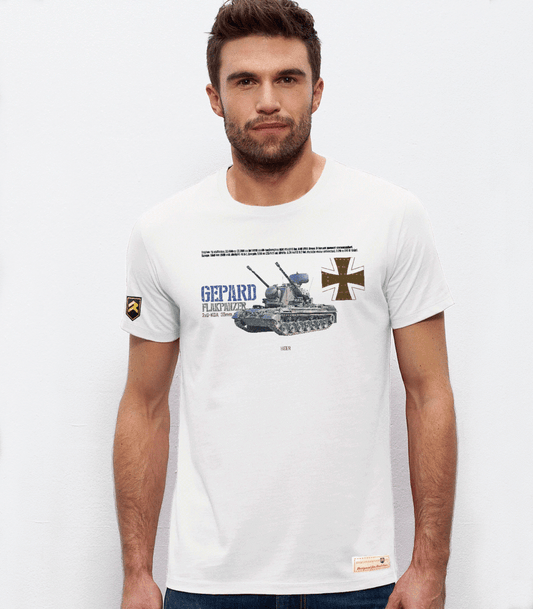 Camiseta Militar PREMIUM Carro Flakpanzer Gepard