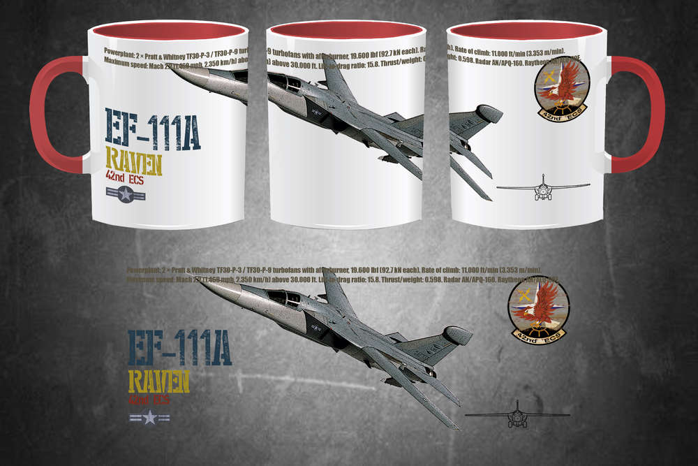 Taza F111 RAVEN 42nd ECS