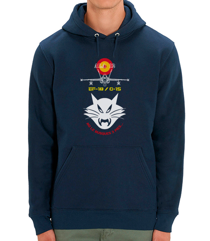 Sudadera Ala 12 Gato EF18 Hornet heritage