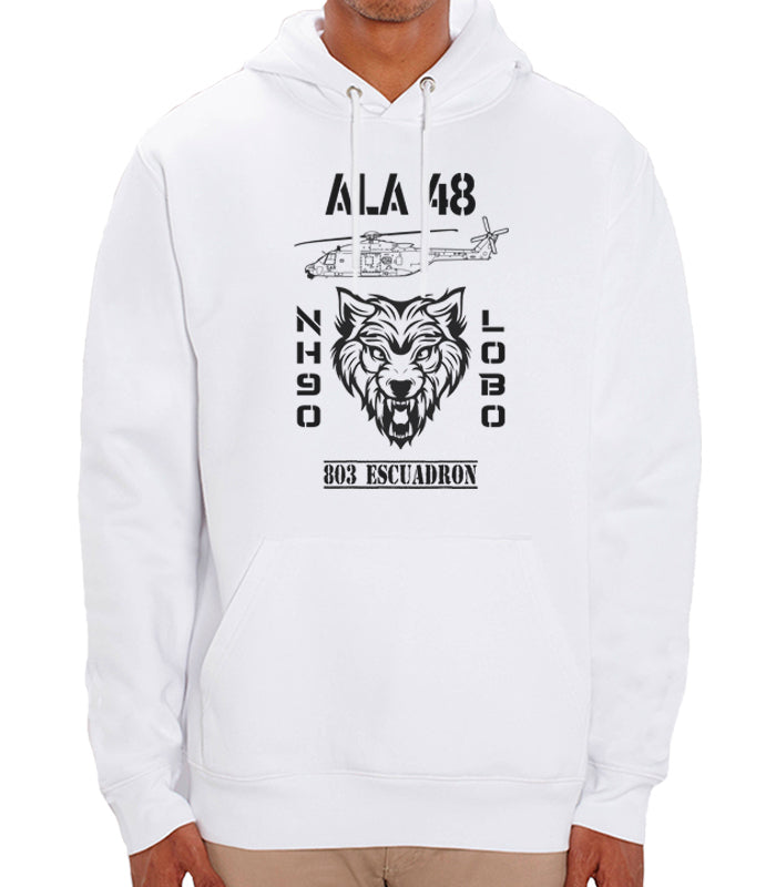 Sudadera Ala 48 803 Escuadrón NH90 LOBO