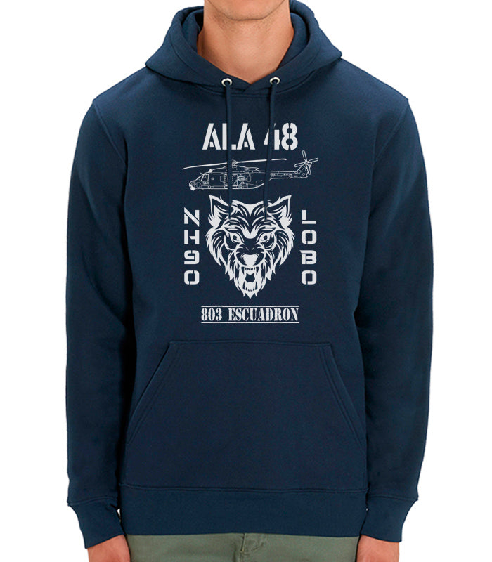 Sudadera Ala 48 803 Escuadrón NH90 LOBO