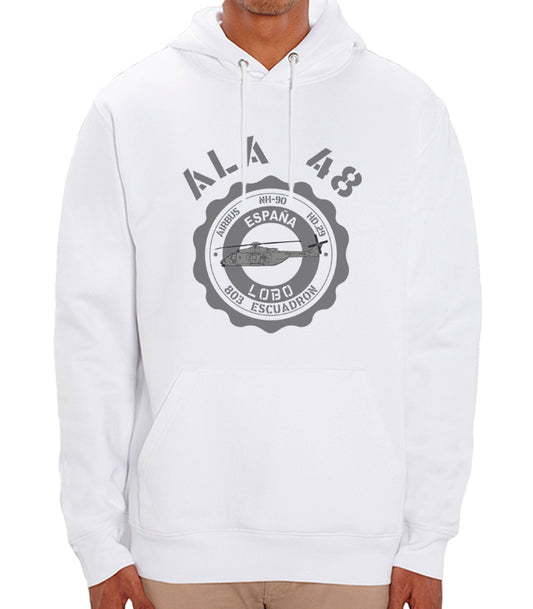 Sudadera Ala 48 803 Escuadrón NH90 Medallón