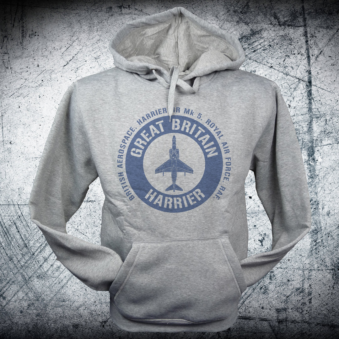 Sudadera HARRIER BRITAIN emblema azul